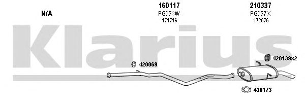 Exhaust System 630248E