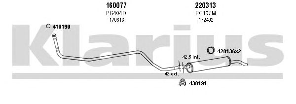 Exhaust System 630289E