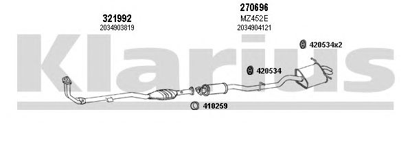 Exhaust System 600470E