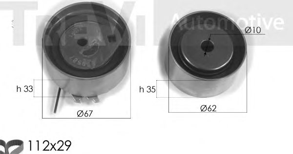 Timing Belt Kit RPK3292D/1