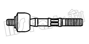 Articulação axial, barra de acoplamento ITR-102233