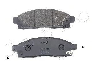 Brake Pad Set, disc brake 50128
