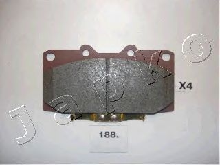 Brake Pad Set, disc brake 50188