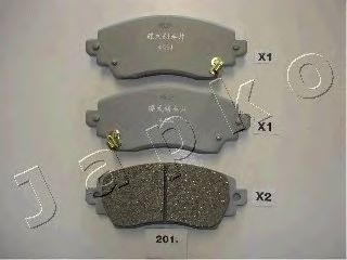 Brake Pad Set, disc brake 50201