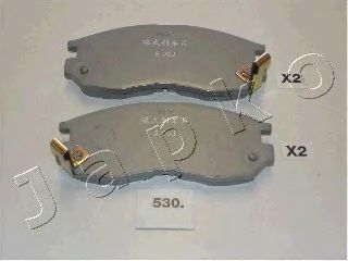 Комплект тормозных колодок, дисковый тормоз 50530