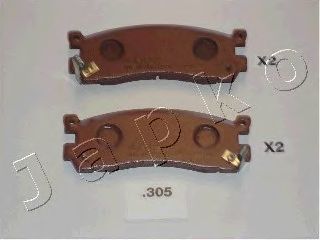 Brake Pad Set, disc brake 51305