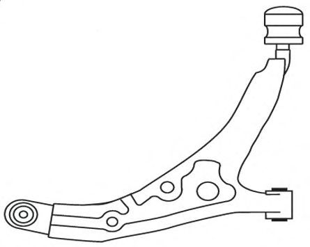 Track Control Arm 1855