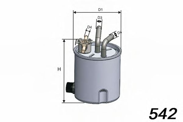 Fuel filter M557