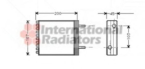 Heat Exchanger, interior heating 59006066