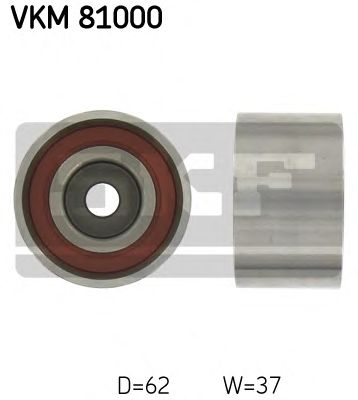 Deflection/Guide Pulley, timing belt VKM 81000