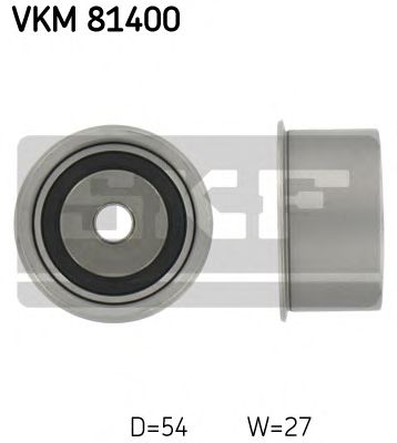 Deflection/Guide Pulley, timing belt VKM 81400