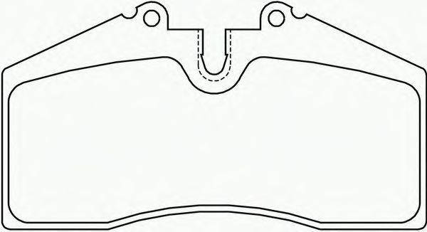 Brake Pad Set, disc brake P 65 005