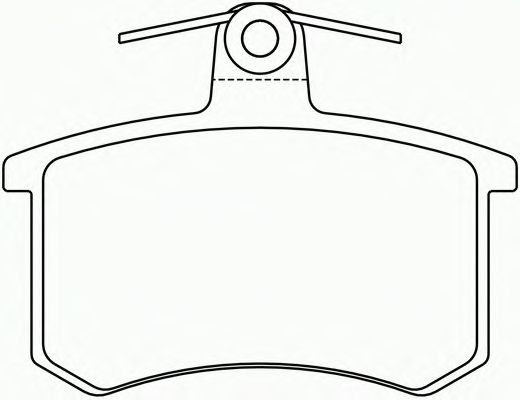 Kit de plaquettes de frein, frein à disque P 85 013