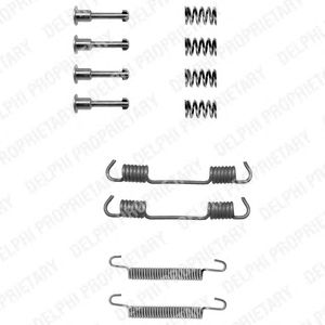 Accessory Kit, parking brake shoes LY1194