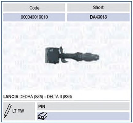 Steering Column Switch 000043018010