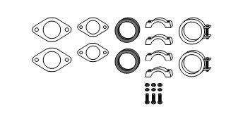 Mounting Kit, exhaust system 82 11 1044