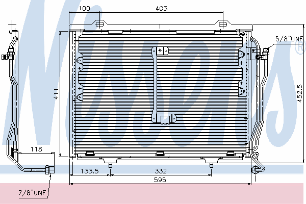 Condensator, airconditioning 94426