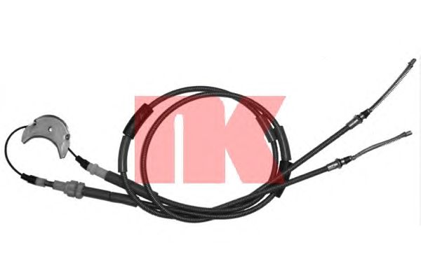 Cable, parking brake 902567