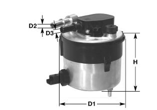 Fuel filter DNW2504
