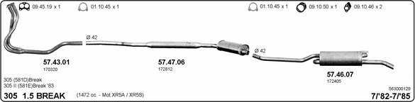 Exhaust System 563000129