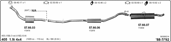 Exhaust System 563000214