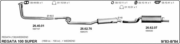 Exhaust System 524000215