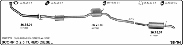 Exhaust System 525000290