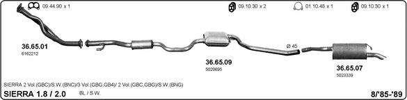 Exhaust System 525000301