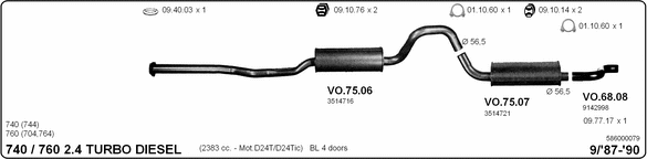 Exhaust System 586000079
