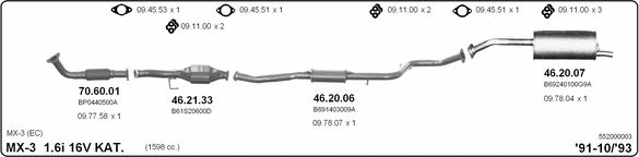 Exhaust System 552000003