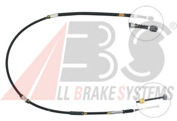Cable, parking brake K16688