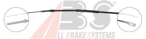 Cable, parking brake K16877