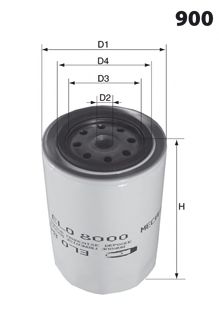 Filtro del refrigerante ELO8000
