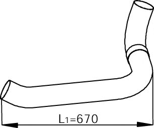 Exhaust Pipe 53134