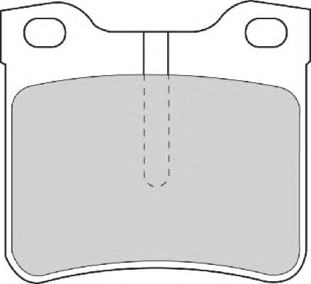 Brake Pad Set, disc brake FD6677N