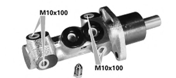 Master Cylinder, brakes MC2601