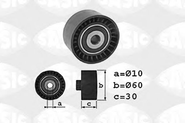 Deflection/Guide Pulley, timing belt 1700014