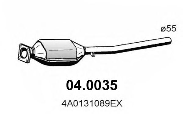 Catalytic Converter 04.0035