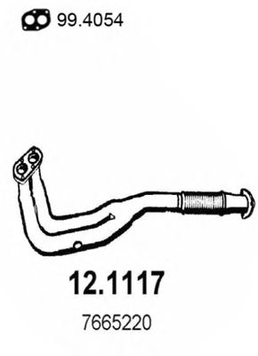 Exhaust Pipe 12.1117