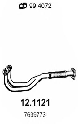 Exhaust Pipe 12.1121