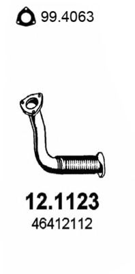 Exhaust Pipe 12.1123