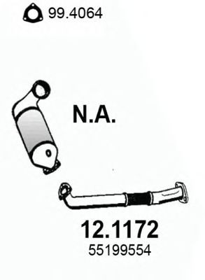 Exhaust Pipe 12.1172