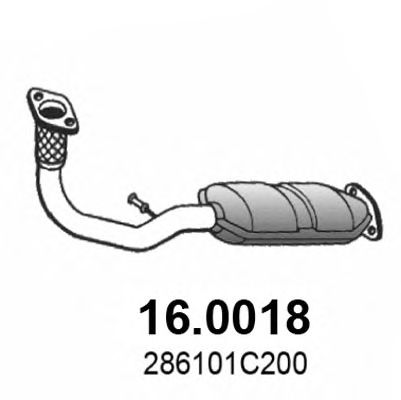 Catalytic Converter 16.0018