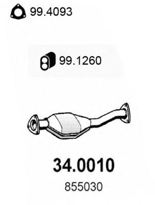 Katalizatör 34.0010