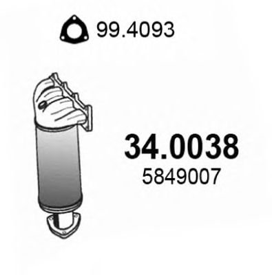 Katalizatör 34.0038