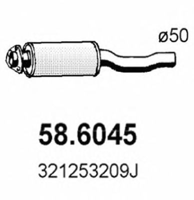 Middle Silencer 58.6045