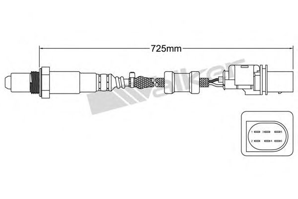 Lambda sensörü 250-25035