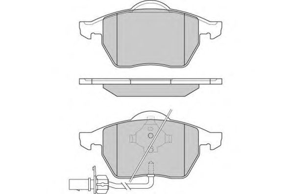 Brake Pad Set, disc brake 12-0816