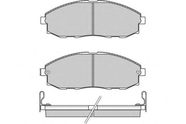 Brake Pad Set, disc brake 12-0828
