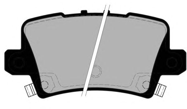 Brake Pad Set, disc brake PA1730